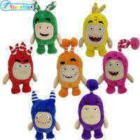 Thinkmax 18เซนติเมตร Oddbods ตุ๊กตาตุ๊กตาของเล่นยัดไส้หลายสีน่ารักการ์ตูน Plushie ตุ๊กตาของขวัญสำหรับเด็ก