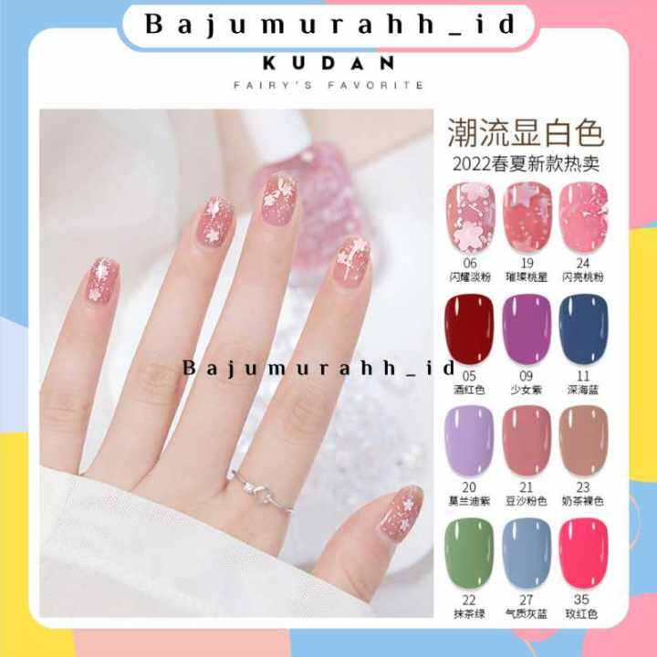 K002 Kutek kudan 10ML Halal Peel Off Muslimah Bisa Dikupas Bisa Untuk