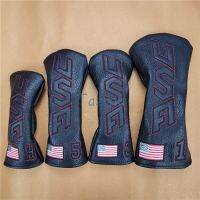 USA American Flag Golf Club Driver Fairway Woods Hybrid Ut Headcover Sports Golf Club Accessories Equipment