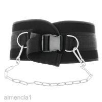 [ALMENCLA1 Handa na Stock] Dipping &amp; Pull Up Weight Belt With Chain Gym Fitness Back Support Wrap Strap