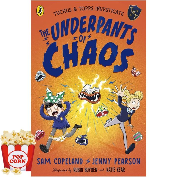 Inspiration &gt;&gt;&gt; หนังสือภาษาอังกฤษ TUCHUS &amp; TOPPS INVESTIGATE 01: THE UNDERPANTS OF CHAOS