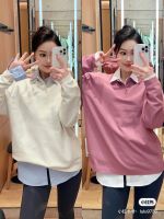 【High Quality】Unisex Knitted Long Sleeved Polo Shirt