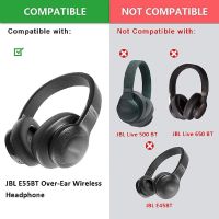 e 55 bt แผ่นเบาะหูฟังสํารองเปลี่ยนสําหรับ jbl e 55bt e55 bt over - ear headphones