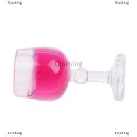 Clothing mother and baby 4ชิ้น/เซ็ต dollhouse Miniature Red Wine glasses รุ่น PROP Accessories