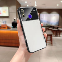 เคสมือถือชุบโลหะใสสำหรับ Infinix Tecno SparkGo 2020เคส Tecno SparkGo 2020โปร่งใสกันกระแทกพร้อมฝาครอบเนื้อนิ่ม TPU ป้องกันกล้อง