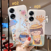 KOSLAM Sunshine เด็กผู้หญิงสีฟ้าแสงแฟลชเคสโทรศัพท์ติดเพชรสำหรับ OPPO A98 5กรัม A78 5กรัม A77 A17K A17 5กรัม A57 A77s 4G A74 A93 A95 A96 A16 A16K A16e A76 A55 A54 A53 A15 A94 A33ปลอกโทรศัพท์มือถือ TPU นิ่มสไตล์ใหม่2023 A9 A5 A15S มีในสต็อก