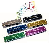 Harmonica 10 Holes Harp Tone Diatonic Harp key C Blues Jazz band mouth organ Harp Early Education Baby Music Sense Training