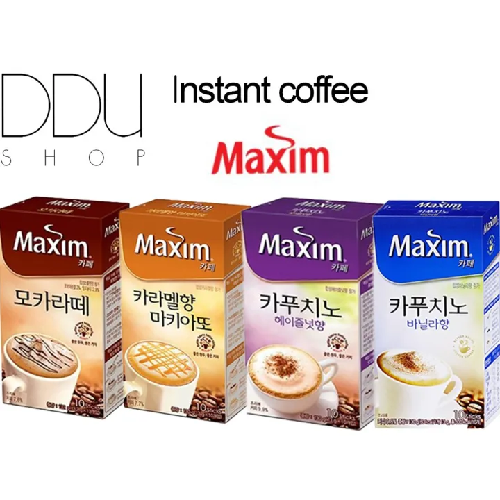 Maxim Caramel Macchiato / Latte / Cappuccino Hazelnut / Vanilla