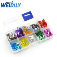 100PCS Small Fuse Kit Auto Automotive Car Boat Truck Blade Fuse Box Assortment Set 2A 3A 5A 7.5A 10A 15A 20A 25A 30A 35A Fuses Accessories