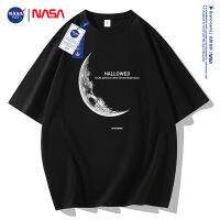 NASA แขนสั้น T เสื้อยืดชายและหญิงเสื้อยืดแขนสั้นแฟชั่นเข้าชุดง่ายสำหรับฤดูร้อนเสื้อตัวในทรงหลวมแฟชั่น T เสื้อเชิ้ตผู้ชาย