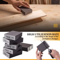 Polishing Sanding Sponge Block High-Density Sponge Sandpaper Disc Sandpaper Self-adh Esive 120-1000 Grit Polishing Grinding Tool