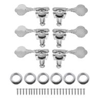 WK-5 or 6 String Open Gear Bass Tuning Pegs Keys Machine Heads Tuners For Bass Guitar 2L3R/3L2R/3L3R/1L4R/4L1R