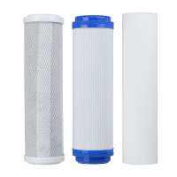 10 Inch faucet Water Purifier 3 Filter Cartridge PP UDF CTO General Kitchen Front Water Purifier For Household Straight Drinking