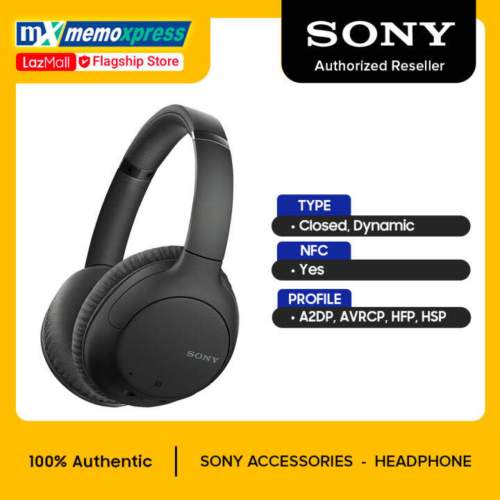 SONY WH-CH710 WIRELESS NOISE CANCELLING STEREO HEADSET | Lazada PH