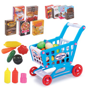 Bộ đồ chơi siêu thị cho bé kèm xe đẩy tiện dụng