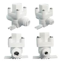 RO Water Pressure Relief Valve Water Pressure Reducing Regulator 1/4" 3/8" OD Hose Quick Connection RO Reverse Osmosis System Plumbing Valves