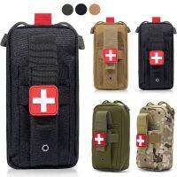 HOT★ยุทธวิธี MOLLE ทางการแพทย์ EDC กลางแจ้ง EMT Kotak P3k IFAK การบาดเจ็บการล่าสัตว์ Emergency Survival กระเป๋าทหารกระเป๋าเก็บอุปกรณ์