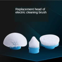 3หัวแปรงไฟฟ้าหมุน Scrubber Cordless ชาร์จแปรลงอาบน้ำขนธรรมชาติทำความสะอาดแปรงเครื่องดูดฝุ่น,หัวแปรงเปลี่ยนได้