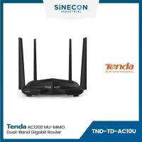 Tenda เทนด้า รุ่น TD-AC10U เร้าเตอร์ AC1200 MU-MIMO Dual-Band Gigabit Router