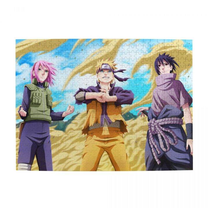 sakura-naruto-and-sasuke-day-version-wooden-jigsaw-puzzle-500-pieces-educational-toy-painting-art-decor-decompression-toys-500pcs