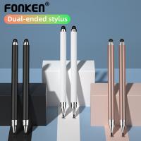 ✴℡ Fonken 2 In 1 ปากกาสไตลัส แท็บเล็ต วาดภาพ ดินสอ Capacitive สําหรับสมาร์ทโฟน Android i-Pad i-Phone