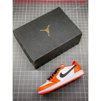 2023 Original J 1 Low OG Shattered Backboard White Orange Mens Shoes Womens Shoes(gift) Sports Shoes