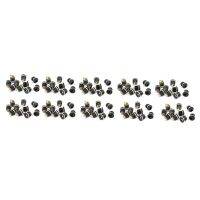 100 Pcs 3-Terminal Soldering 2.1mm x 5.5mm Female Power Jack DC Socket