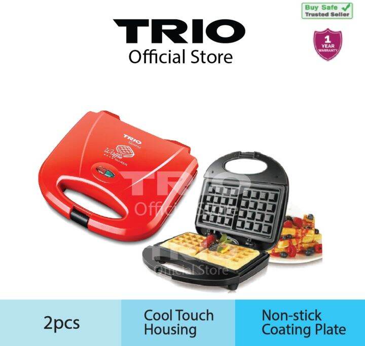 Trio Waffle Maker TWM9027 Lazada