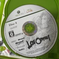 Original XBOX360 game disc Lost Odyssey Asian host play Japanese 4-disc XBOXONE