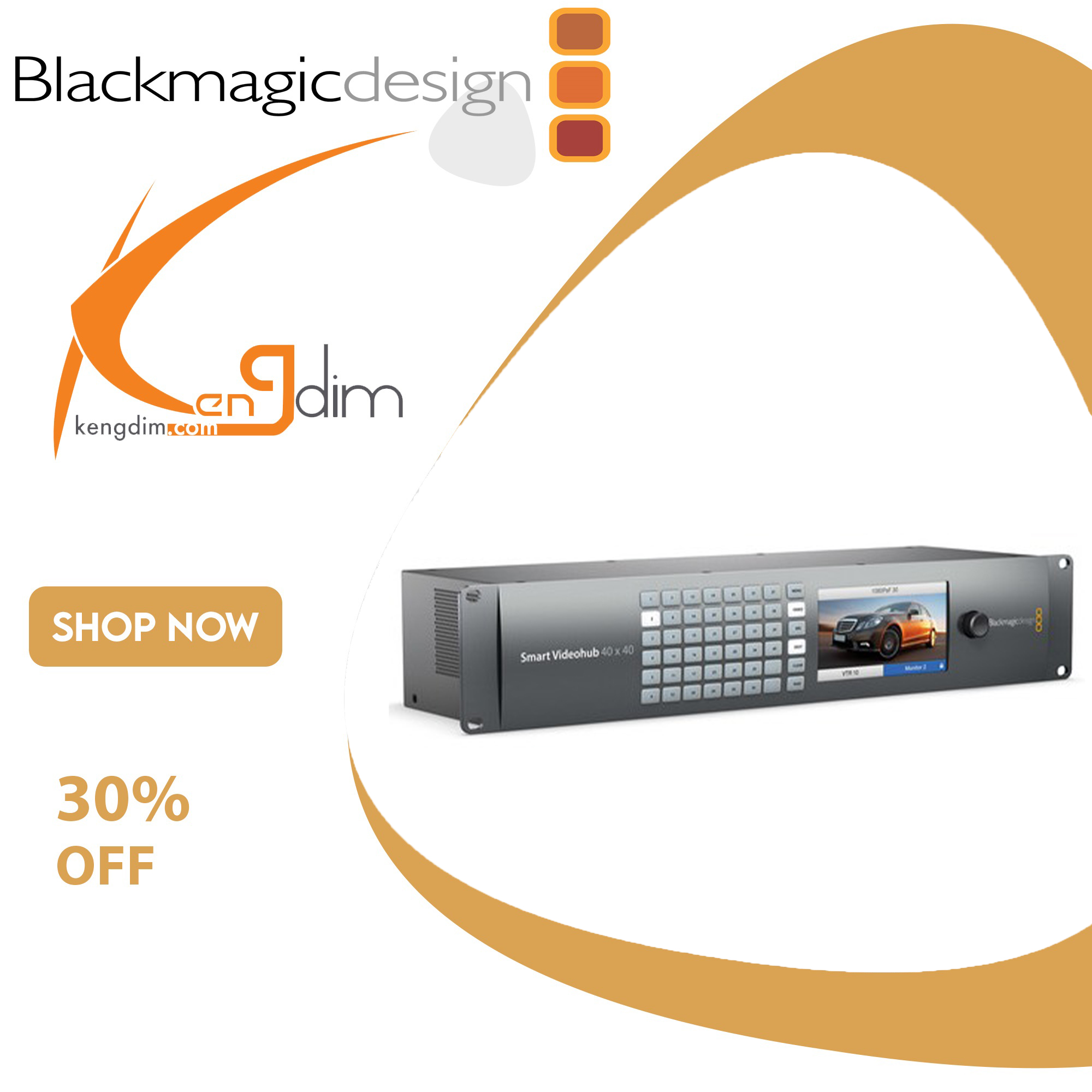 blackmagic design smart videohub 40x40