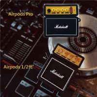 Marshall speaker กระเป๋าซิลิโคนกันกระแทก compatible for Airpods 1 2 3 pro