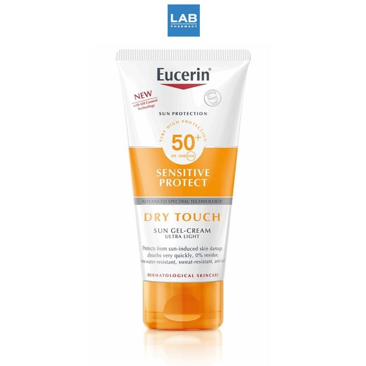 eucerin-sun-body-sensitive-protect-drytouch-spf50-pa-200-ml-ผลิตภัณฑ์ป้องกันแสงแดดสำหรับผิวกาย-เนื้อบางเบา