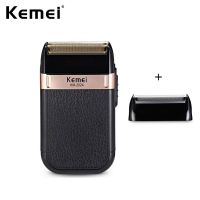ZZOOI Kemei Electric Shaver for Men Electric Razor Twin Blade  Reciprocating USB Rechargeable Shaving Machine Washable Beard Trimmer