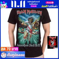 เสื้อวง IRON MAIDEN เสื้อเท่ห์ แฟชั่น ไอเอิร์นเมเดน ไซส์ยุโรป RCM1011