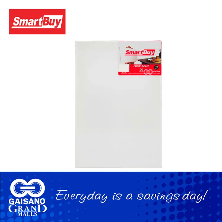 Canvas Board with Wooden Frame, Canvas Board for Painting in White