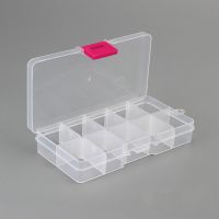 youngtime Transparent Plastic Storage Jewelry Beaded Screw Organizer Container youngtime