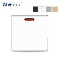 Wallpad 20 Amp 20A Water Heater Switch with LED Indicator Function Key For Module only 52x52mm