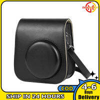 กระเป๋าครอบที่เก็บของแบบพกพาได้สำหรับเดินทางเคสป้องกันกล้องพร้อมสายรัดปรับระดับได้แบบถอดได้ใช้ได้กับกล้อง Instax Mini 11ทันที
