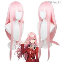 ? วิกผม wig DARLING in the FRANXX Strelitzia cos วิกผมยาว Zero Two 002 นางเอกทีมชาติ