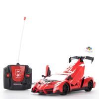 ProudNada Toys ของเล่นเด็กรถสปอร์ตบังคับวิทยุเปิดประตูได้(สีแดง) XINLIFENG SPORTS CAR RADIO CONTROL 1:16