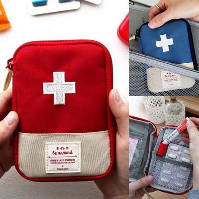 Medical Bag Portable Mini Travel First Aid Kit Emergency Survival Kits Outdoor Household Medicine Pill Storage Bag Organizer