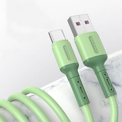 MSAXXZA นิ่มชาร์จเร็ว1/1.5/2M,ชาร์จเร็วสายดิจิตอล3A USB C สายข้อมูล USB-C สายชาร์จข้อมูลสายซิลิโคนของเหลวสายชาร์จเร็ว