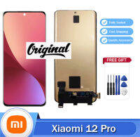 ต้นฉบับ6.73 "ดิสเพลย์สำหรับ Xiaomi 12 Pro Mi 12 Pro LCD หน้าจอสัมผัสอะไหล่ซ่อม2201122C 2201122G