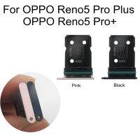 ถาดใส่ซิมการ์ด1ชิ้นขาตั้งสำหรับ OPPO Reno5โปรพลัส5กรัมช่องเสียบซิมไมโครเครื่องอ่านการ์ดการ์ดซ็อกเก็ตอะไหล่ซ่อม