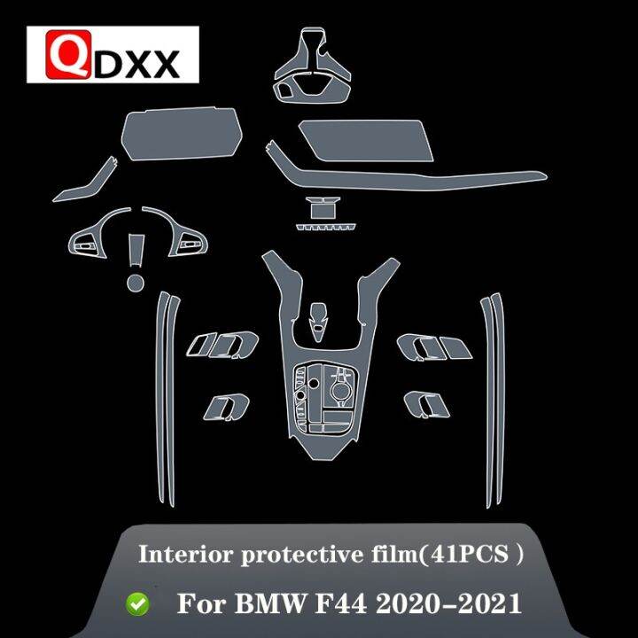 for-bmw-f44-series-2-2020-2021-car-interior-center-console-transparent-tpu-protective-film-anti-scratc-repair-film-accessories