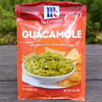 อเมริกัน28g ซอสเนยอร่อย Mccormick Guacamole Seasoning Mix