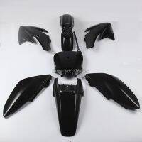 “：{}” Black Plastic Covers Fairing Kits CRF70 Dirt Pit Bike Procket Bike Xmotos Baja DR50 49 50Cc 70 90 110 Kayo HK160