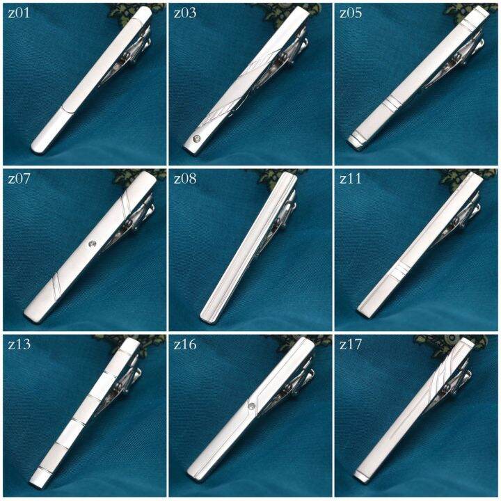 พร้อมส่ง คลิปหนีบเนคไท ขนาด 6cm x 0.6cm Tie Bar Lazada.co.th