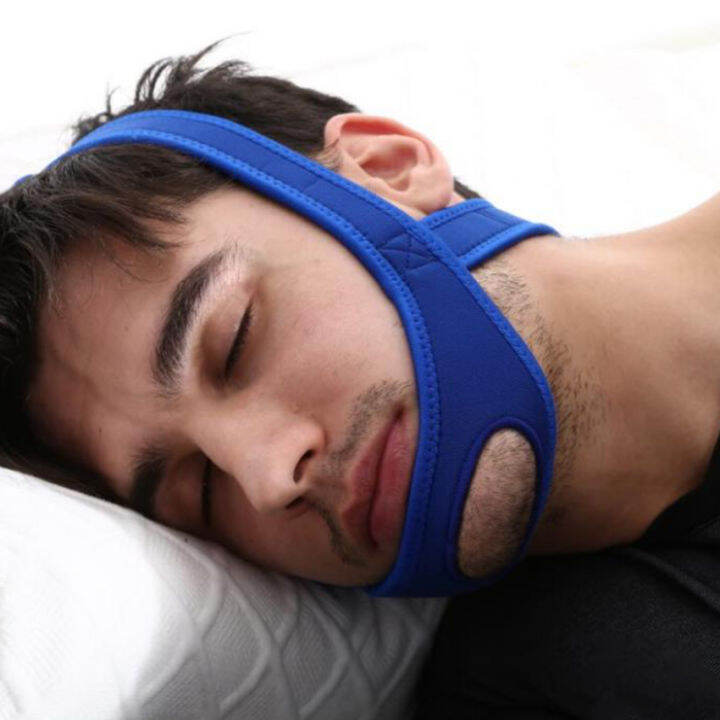 Neoprene Anti Snore Strap Stop Snoring Chin Strap Belt Anti Apnea Jaw