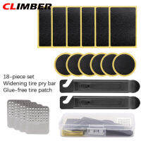 CLIMBER ชุดเครื่องมือซ่อมแซมยางจักรยาน,ยางเติมลมยางรถแผ่นปะด้านใน